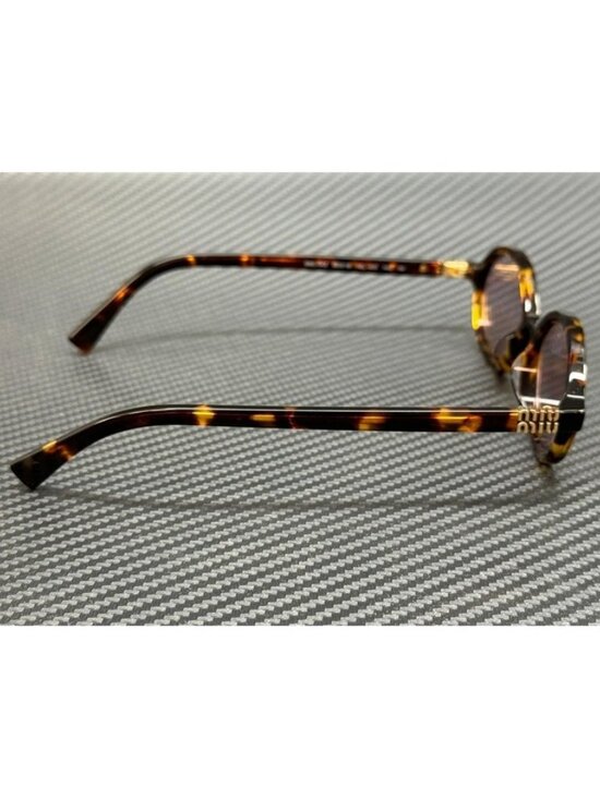 New Miu Miu Women Honey Havana Sunglasses 50-18-140 main image 4